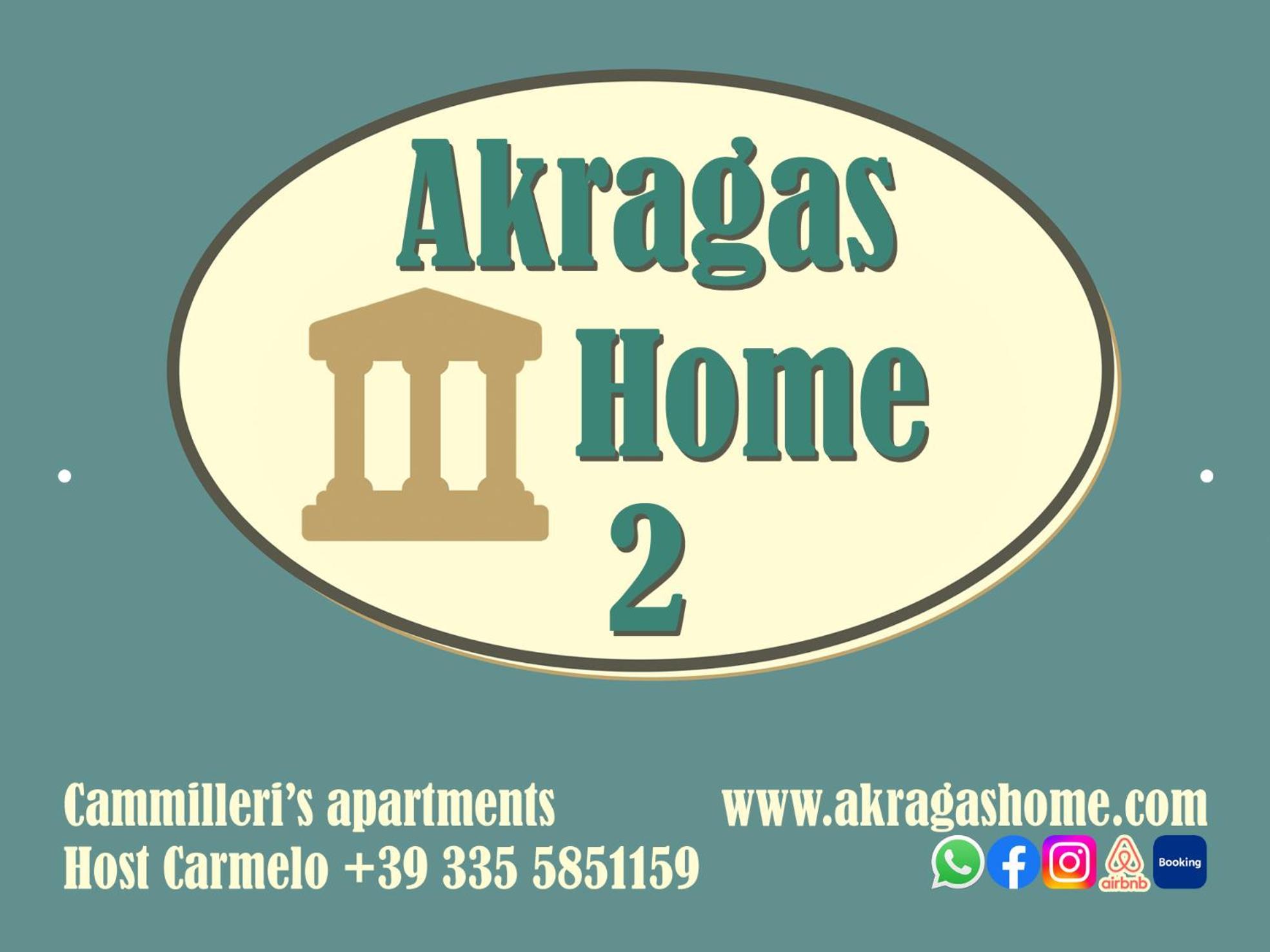 2 Apartments - Akragas Home 1 & 2 On Via Atenea City Center With View アグリジェント エクステリア 写真